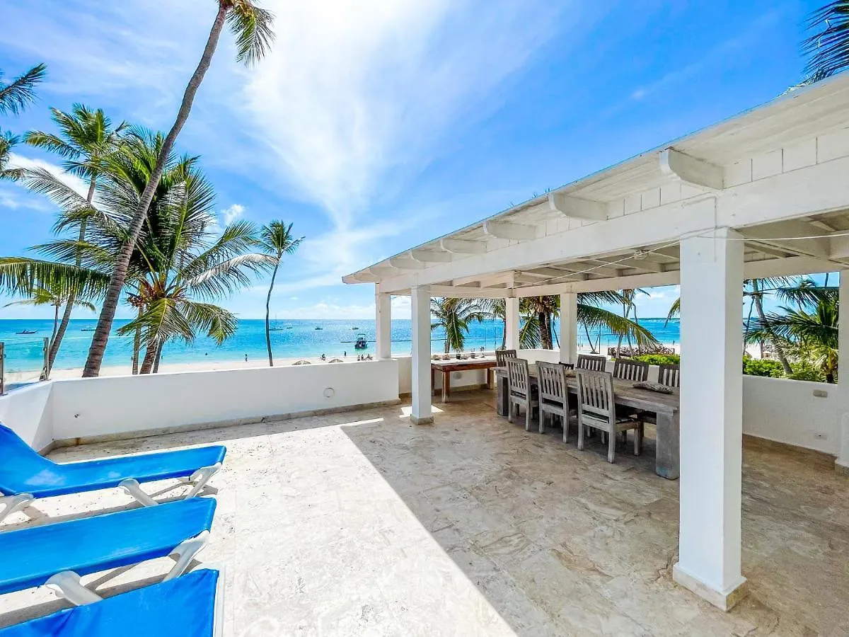Oceanfront Sea View Villa 4Bedrooms 10 Ppl Wifi Beach Club & Spa Punta Cana